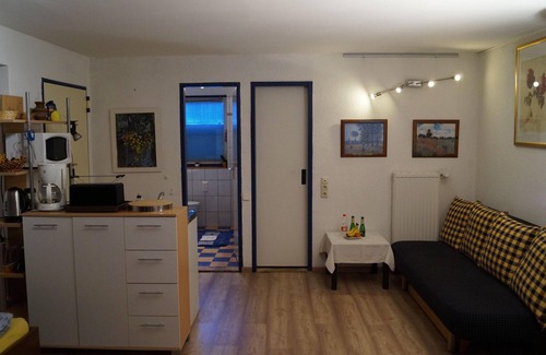 Mueggelheim Apartamento | El tranquilo y acogedor apartamento de Bohne '4 Müggelwaldzimmer' en Köpenick con espacio de jardín