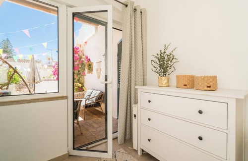 Praia da Luz Casa | Boho Beach House & Garden: Secluded Location, Seconds to the Beach