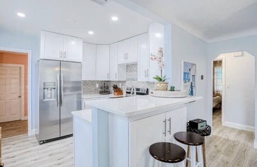 Pasadena On The Gulf Casa | Boho Beach House with Big Backyard 5 mins from Beach