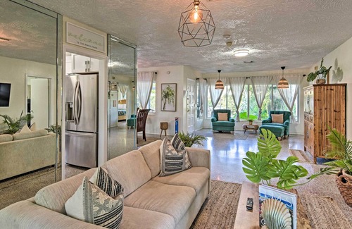 Deerfield Beach Cabaña | Boho Chic Home w/ Outdoor Oasis - Near Beach!