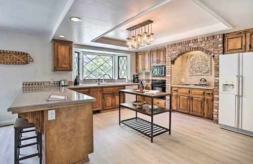 Crestline Casa | Boho-Chic Home w/ Game Room Near Lake Gregory!