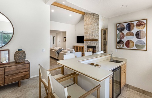 Cathedral City Casa | Boho Chic Rancho Mirage Home with Private Saltwater Pool and Jacuzzi