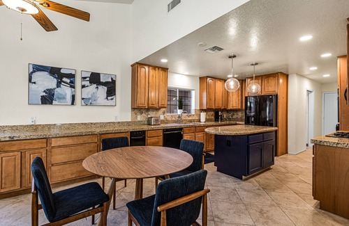 Cathedral City Casa | Boho Chic Rancho Mirage Home with Private Saltwater Pool and Jacuzzi