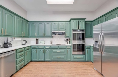 North Richland Hills Casa | Boho Chic Home w Backyard Paradise - Pool + Grill