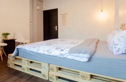 Wat Ratchabophit Hotel | Habitación doble Boho con baño privado