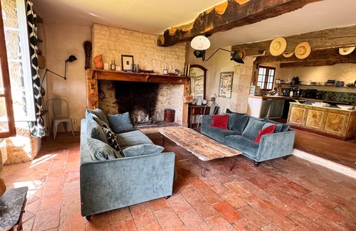 Saint-Creac Casa | Bois Dragon - grande maison avec piscine privée