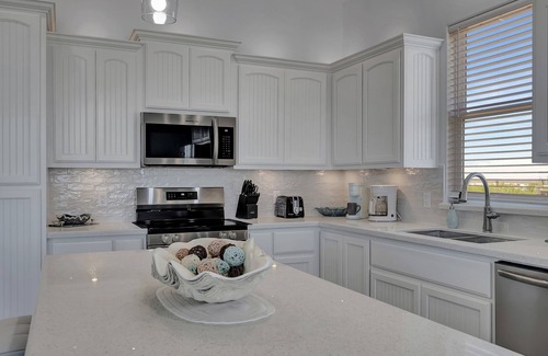 Gilchrist Casa | "Bolivar Beachfront Bliss" Beachfront home 5 bedroom 4.5 bath Cargo Lift