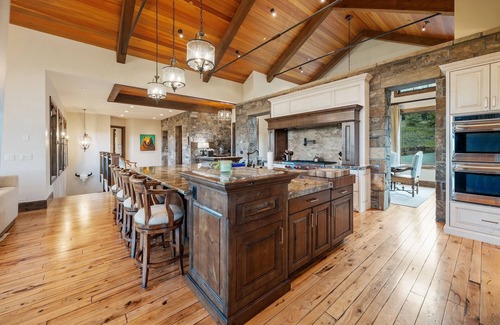Spanish Peaks Casa | Book a Summer Stay! Chalet with Hot Tub, Fireplace, Guest Suite, and Ping Pong Table!