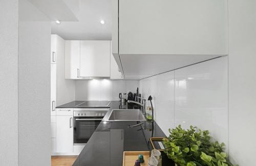 St. Gallen Apartamento | Book2Stay - modernes Studio OLMA-Areal