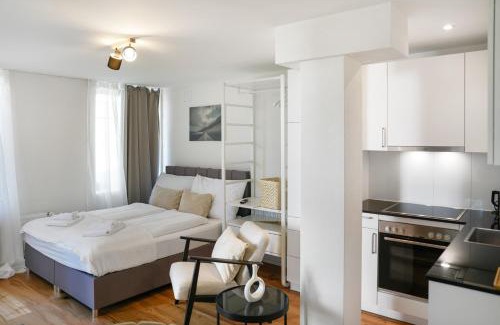 St. Gallen Apartamento | Book2Stay - modernes Studio OLMA-Areal