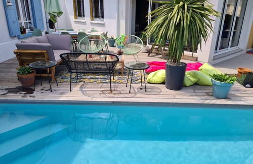 Merignac Casa | Casa de Burdeos con piscina climatizada enterrada