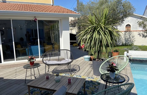 Merignac Casa | Casa de Burdeos con piscina climatizada enterrada