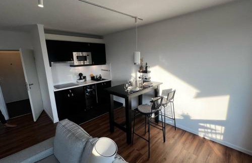 Moers Apartamento | BOSTEL 88 - Apartment, Altstadt, Klimaanlage, Aufzug, Hunde willkommen