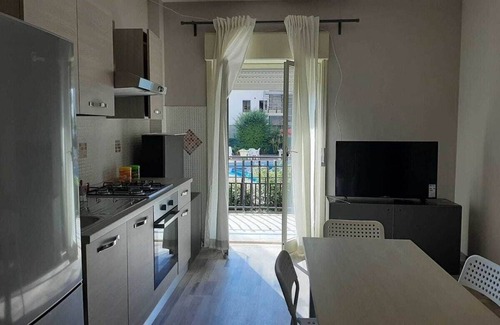 Calatabiano Apartamento | Bilo De Luxe 4 camas en residencia con piscina y cancha de tenis