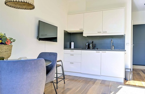 Bergen Apartamento | Boutique Apartments Bergen "Green" con soleada terraza privada, patio