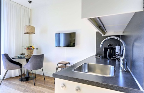 Bergen Apartamento | Boutique Apartments Bergen "Green" con soleada terraza privada, patio