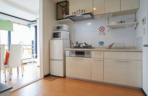 Hyakunincho Apartamento | Shinjuku boutique como sala de 3 dormitorios, hasta 10 personas
