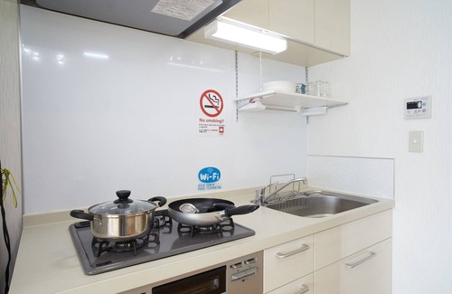 Hyakunincho Apartamento | Shinjuku boutique como sala de 3 dormitorios, hasta 10 personas