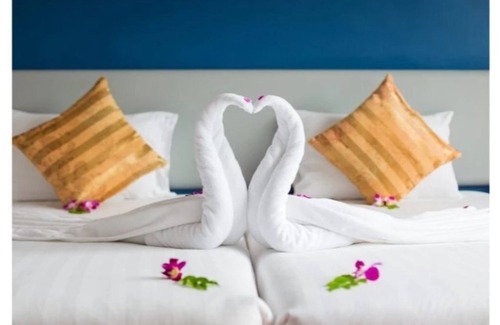 Karon Hotel | 😉 Hotel boutique, habitación familiar estándar # 08, Karon Beach