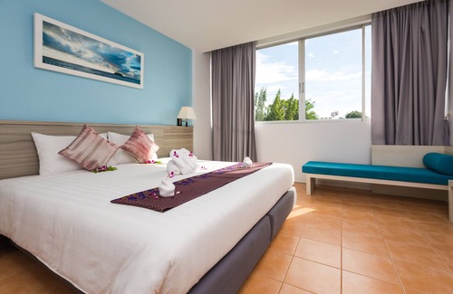 Karon Hotel | 😉 Hotel boutique, habitación superior # 08, Karon Beach