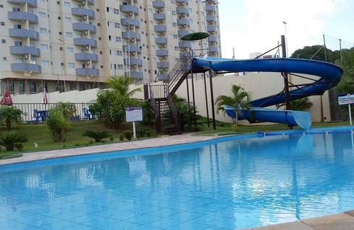 Caldas Novas Apartamento | Ferias Clube Completo Golden Dolphin com Roupas Cama
