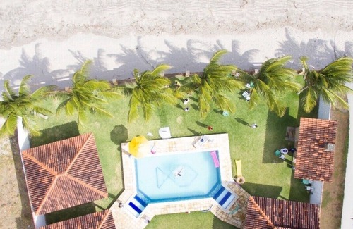 Sao Luzia Casa | espectacular casa Beira Mar en frente de la playa Tabuba, Apto para eventos