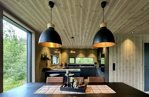 Hjartdal Municipality Casa | Brand cabin/sunny side of Gaustadtoppen/superviews