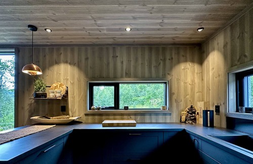 Hjartdal Municipality Casa | Brand cabin/sunny side of Gaustadtoppen/superviews