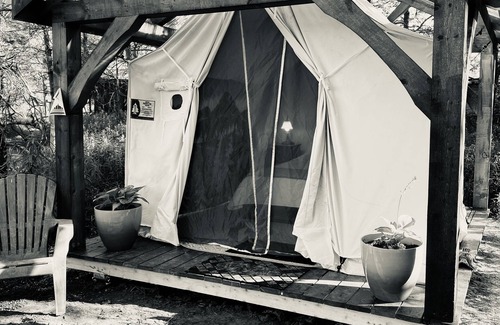 Hepworth Casa | Brand Glamping Tent, Hepworth, 3 Wooded Acres