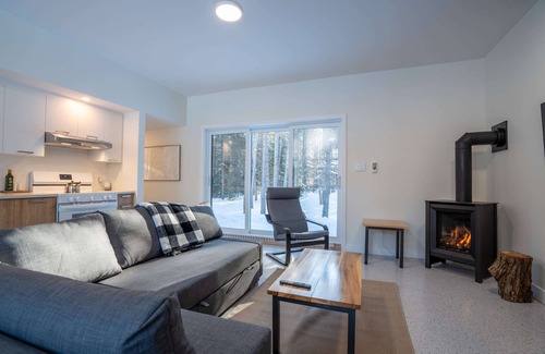 Mauricie Chalet De Esquí | Le Repaire du Lièvre Blanc | Brand New with SPA