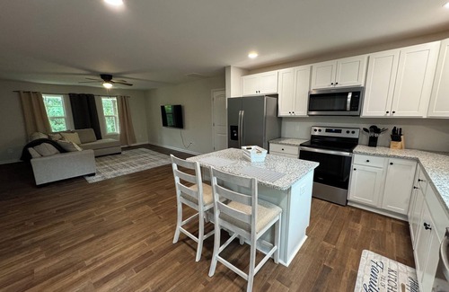 Winston - Salem Casa | Brand New 3-bedroom house with WiFi, WFU events and Furniture Market ready!