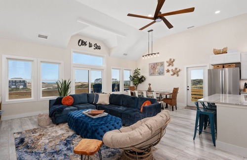 Carova Beach Casa | Brand New 4 Bedroom Home w/ Pool, Hot Tub, Close to Beach, Wild Horses​, Views