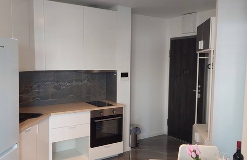 Mejasi Apartamento | Brand new apartment with garden and parking place