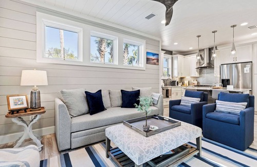 Sunnyside Casa | Brand New Beach Cottage in Carillon Beach! Walkable to Stores and Steps from the Beach!