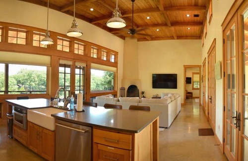 Wimberley Casa | Brand New! Blanco Riverfront Bliss! 1/2 mile to Downtown!