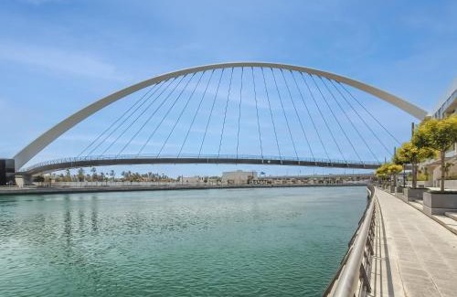 Al Safa Apartamento | Brand new Canal Residence complex 1 BD Apt