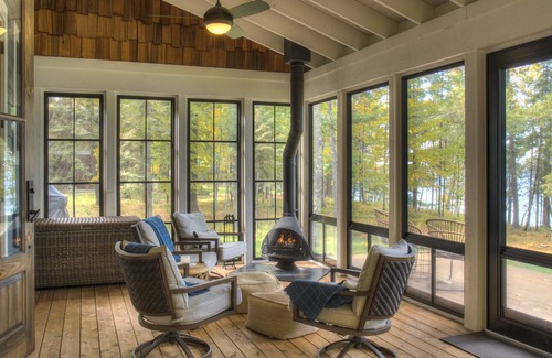 Hackensack Casa | Nuevo estilo costero Lakehouse DIEZ MILE LAKE