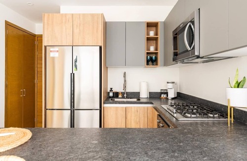 Lazaro Cardenas Condominio | Brand-new condo 3 blocks from the beach in 5 de diciembre