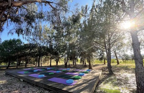 Moncarapacho e Fuseta Cabaña | BRAND NEW Cottage on Organic Yoga Farm with Natural Swimming Pool near Beach!