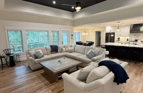 Southern Shores Casa | Brand new! Family friendly, walk to beach, private pool, hot tub, and elevator