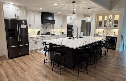 Southern Shores Casa | Brand new! Family friendly, walk to beach, private pool, hot tub, and elevator