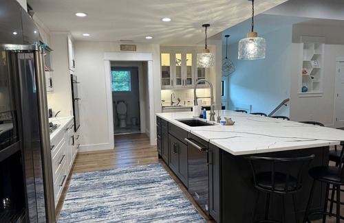 Southern Shores Casa | Brand new! Family friendly, walk to beach, private pool, hot tub, and elevator