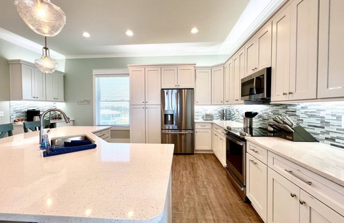 Port St. Joe Casa | Brand NEW Gulf Front w/Pool, elevator, 6 bdrm, North Cape San Blas!