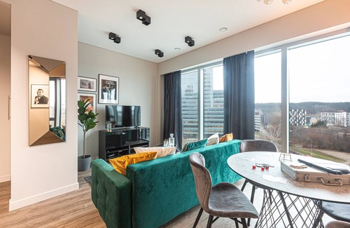 Business District Apartamento | Nuevo centro de la ciudad de James Bond