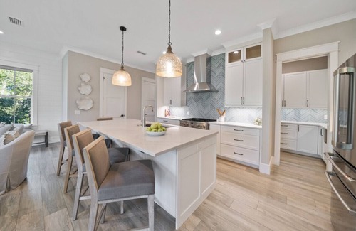 Lakeside at Blue Mountain Beach Casa | Brand New Listing spacious 5 Bedroom w private POOL and Golf cart