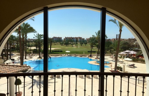 Torre-Pacheco Apartamento | Nueva marca de lujo en primera línea de Apartamento Con Golf, piscina y vistas al lago