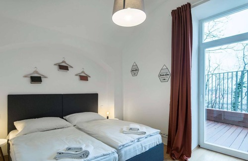 Zizkov Apartamento | pragueforyou ❤ RE02 ❤ NUEVO luminoso apt w / Terraza