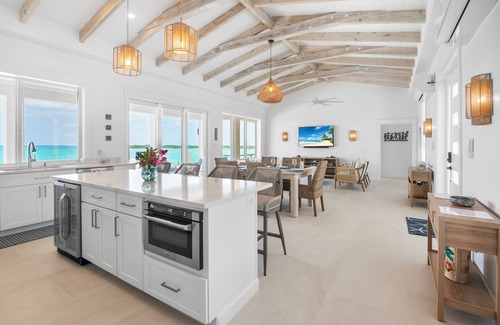 Great Exuma Villa | BRAND NEW - Stunning Water Views, Pool & Pickleball Court, Prime Location!
