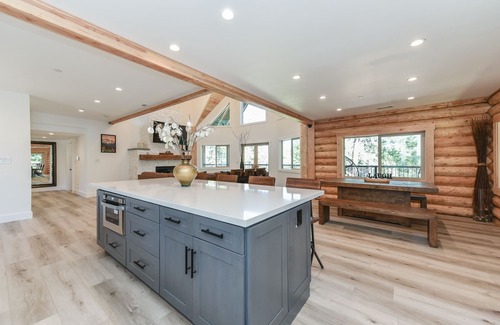 Big Bear Chalet De Esquí | Brand New Stylish Chalet Fire Pit Duplex