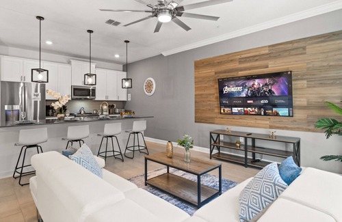 Kissimmee Chalet De Esquí | Brand New Townhouse 4Bed/3Bath/Pool/5Min Disney